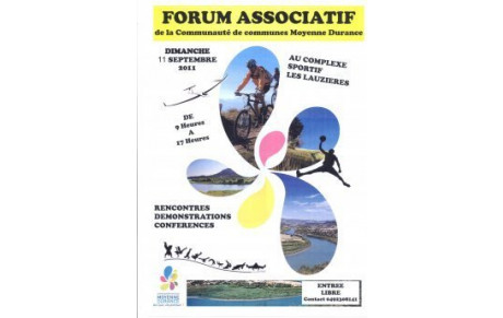 Forum des associations le 11 septembre