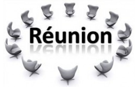Réunion des membres du bureau..............