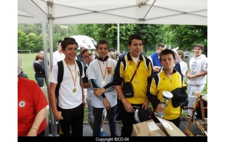 Christophe remporte le challenge jeunes !