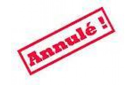Concours salle de Carpentras annulé (FFTA)