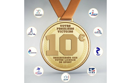 10€ remboursé sur ta licence FFTA avec GoMyPartner