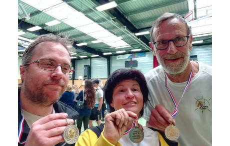 3 Podiums pour le concours UFOLEP à Miramas